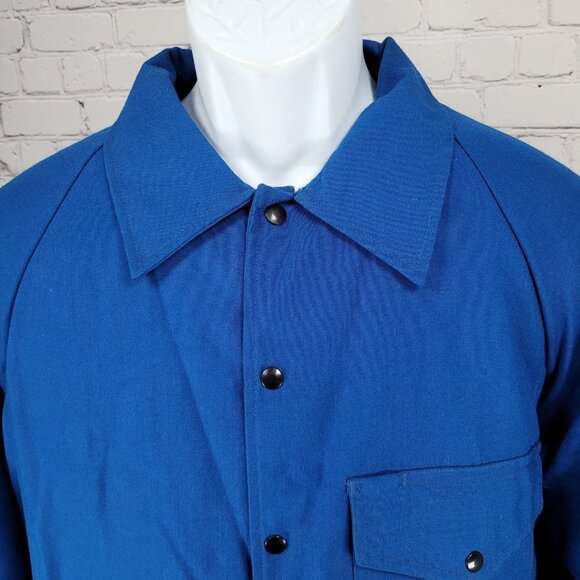 Workrite Blue Nomex III Flame Resistant 2 Layer Uniform Workwear Jacket USA 46 - Picture 6 of 16